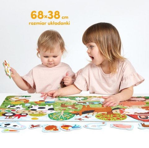 Wesołe puzzle 24 elementy Wesołe puzzle 24 elementy