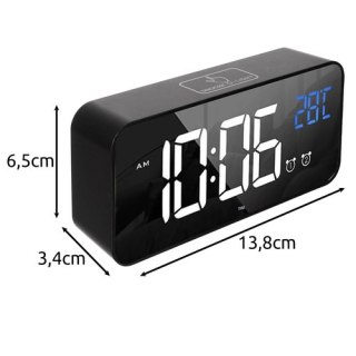 Budzik- zegar LED Izoxis 24736