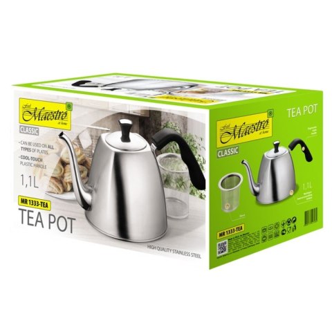 Czajniczek do parzenia herbaty / ziół 1,1l MR-1333-TEA Czajniczek do parzenia herbaty / ziół 1,1l MR-1333-TEA