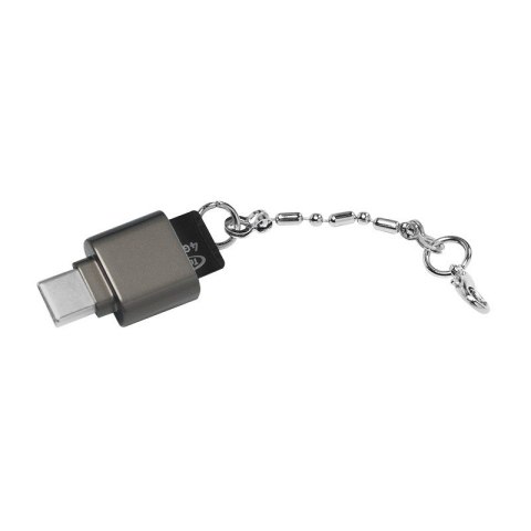 Czytnik kart microSD, USB-C, typu brelok Czytnik kart microSD, USB-C, typu brelok