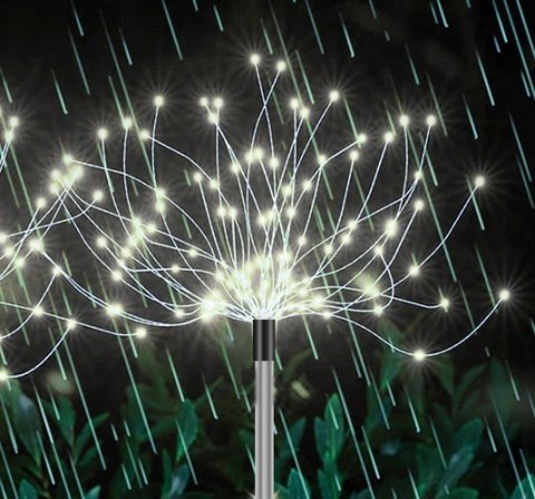 Lampa ogrodowa solarna- dmuchawce Gardlov 25477