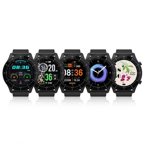 Smartband Genua z funkcję dzwonienia Bluetooth MT870 pomiar ciśnienia krwi, pulsu, natlenienia i innych parametrów