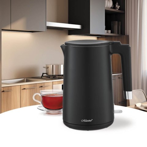 Czajnik elektryczny 1,7l 1800W MR-026-BLACK Czajnik elektryczny 1,7l 1800W MR-026-BLACK