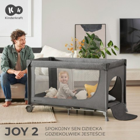 Łóżeczko turystyczne JOY 2 HAPPY SHAPES