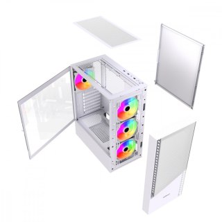 Obudowa Midi Tower Fornax 4300 ATX Biała