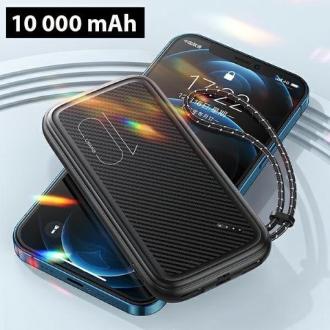 Powerbank PB56 10000mAh 2xUSB czarny Powerbank PB56 10000mAh 2xUSB czarny