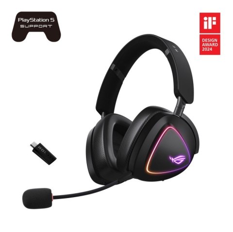 Słuchawki ROG Delta II Wireless 2.4GHz/BT/3.5mm Słuchawki ROG Delta II Wireless 2.4GHz/BT/3.5mm