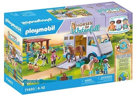 Zestaw figurek Horses 71493 Mobilna nauka jazdy konnej Zestaw figurek Horses 71493 Mobilna nauka jazdy konnej