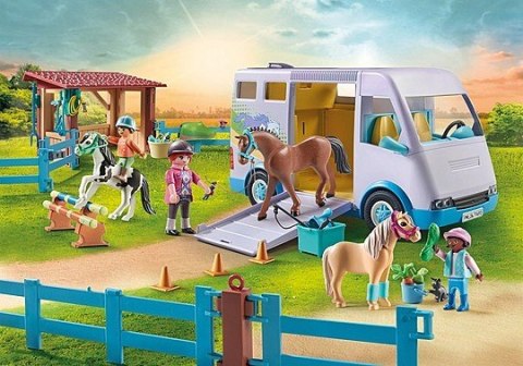 Zestaw figurek Horses 71493 Mobilna nauka jazdy konnej Zestaw figurek Horses 71493 Mobilna nauka jazdy konnej