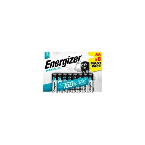 Baterie alkaliczne LR6/AA blister 8szt. ENERGIZER MAX PLUS Baterie alkaliczne LR6/AA blister 8szt. ENERGIZER MAX PLUS