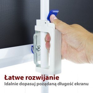 Ekran ręczny na statywie 4:3 120" 244x183cm TS-120 4:3