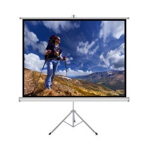 Ekran ręczny na statywie TS-100 4:3 100 cali 203x152cm