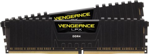 Pamięć DDR4 Vengeance LPX 16GB/3200(2*8GB) BLACK CL16 Pamięć DDR4 Vengeance LPX 16GB/3200(2*8GB) BLACK CL16