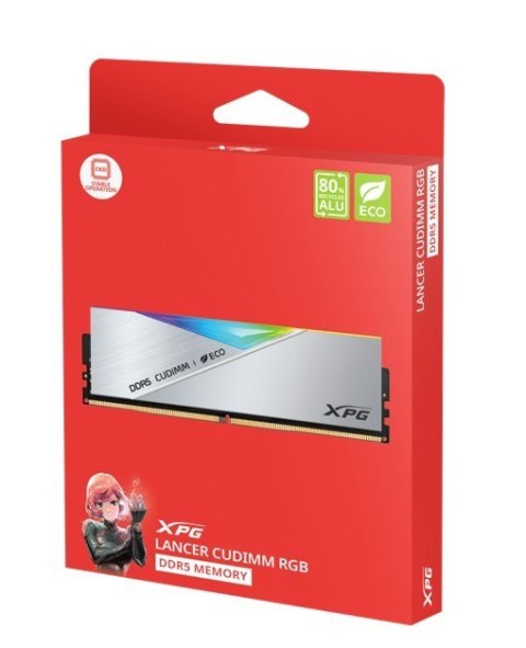 Pamięć XPG Lancer RGB DDR5 9200 CUDIMM 48GB (2x24) CL42 Pamięć XPG Lancer RGB DDR5 9200 CUDIMM 48GB (2x24) CL42