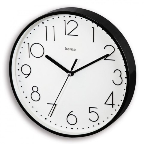Zegar ścienny 22cm salina, Czarny Zegar ścienny 22cm salina, Czarny