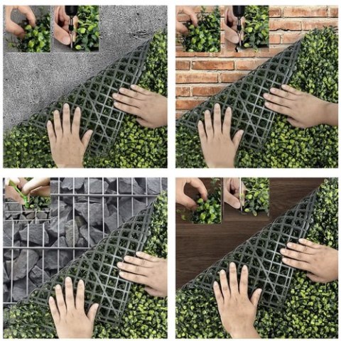 Żywopłot sztuczny na balkon 0,4x0,6cm Gardlov25390 Żywopłot sztuczny na balkon 0,4x0,6cm Gardlov25390
