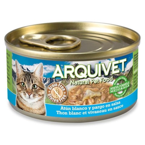 Arquivet Puszka dla kota o smaku tuńczyka i lucjana 24 x 80 g Arquivet Arquivet Puszka dla kota o smaku tuńczyka i lucjana 24 x 80 g Arquivet