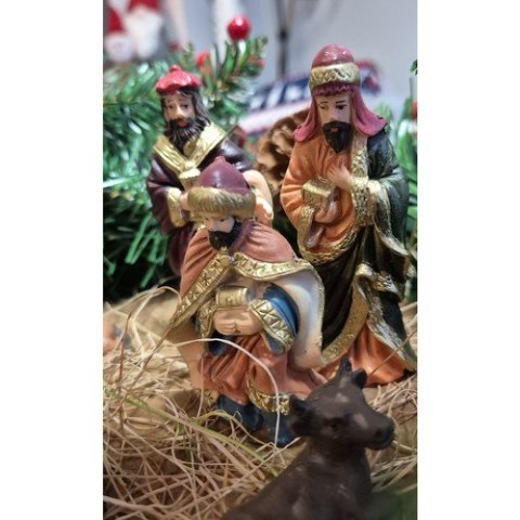 Figurki świąteczne do szopki- zestaw 10szt. Ruhhy Ruhhy