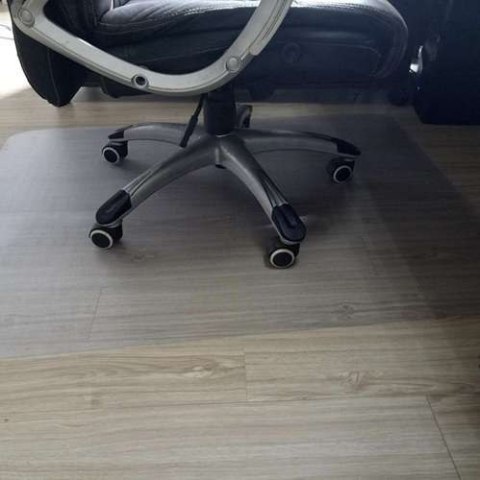 Mata ochronna pod krzesło 100x140cm RUHHY- mleczna Ruhhy