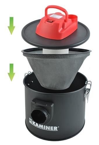 Odkurzacz do popiołu ODK008-10L Kaminer