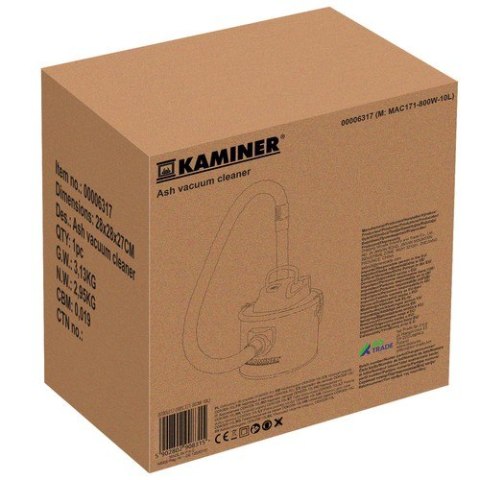 Odkurzacz do popiołu ODK008-10L Kaminer