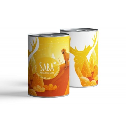 SABA Konserwa 86% jelenia z ziemniakami 850 g SABA SABA Konserwa 86% jelenia z ziemniakami 850 g SABA