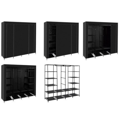 Szafa materiałowa składana 170x170cm Ruhhy 23740 Ruhhy