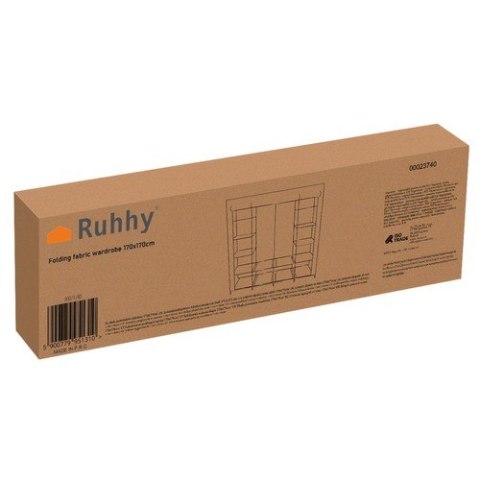 Szafa materiałowa składana 170x170cm Ruhhy 23740 Ruhhy