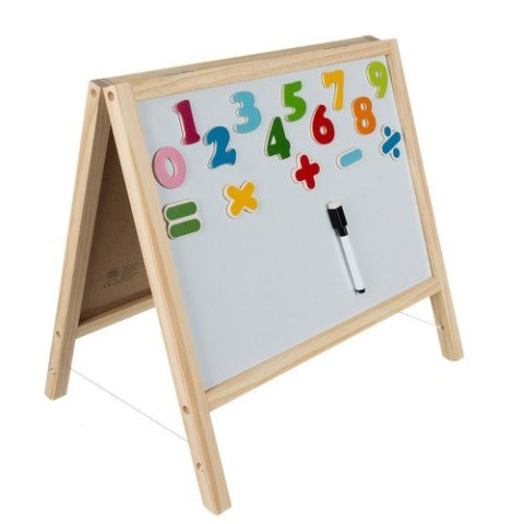 Tablica kredowa magnetyczna 40x40 cm 25571 Polski producent