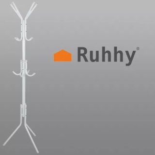 Wieszak stojący 170cm - biały Ruhhy 23814 Ruhhy