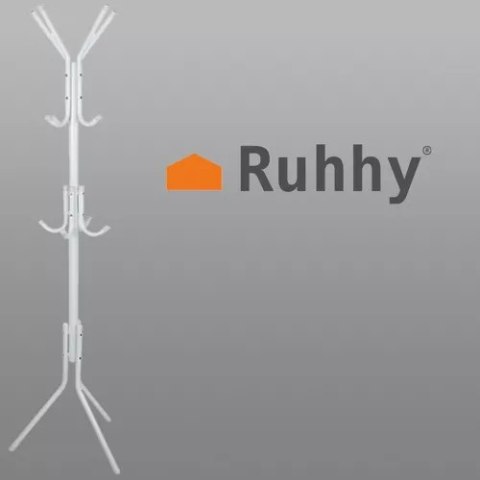 Wieszak stojący 170cm - biały Ruhhy 23814 Ruhhy