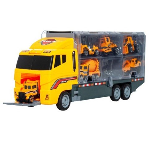 Zestaw ciężarówka TIR z 6 autami 22481 Kruzzel Zestaw ciężarówka TIR z 6 autami 22481 Kruzzel