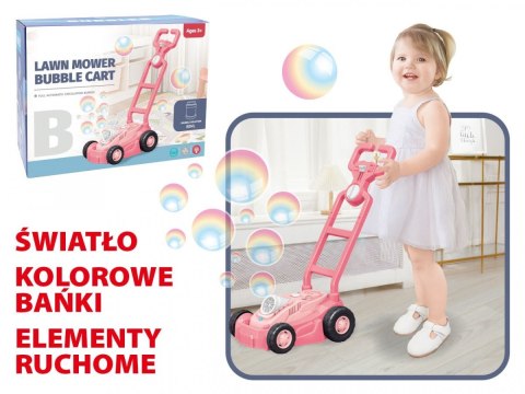 Kosiarka na bańki różowa Kosiarka na bańki różowa