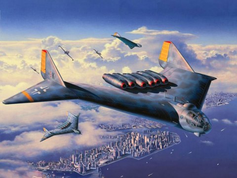 Model plastikowy Samolot P-Series Arado AR E.555 1/72 Model plastikowy Samolot P-Series Arado AR E.555 1/72