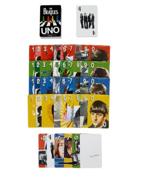 Gra UNO Canvas The Beatles Gra UNO Canvas The Beatles