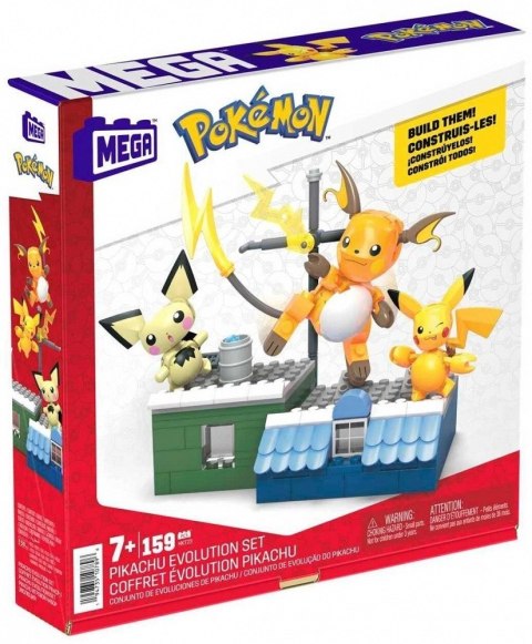 Klocki Pokemon Ewolucja Pikachu Klocki Pokemon Ewolucja Pikachu