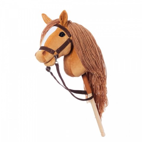 Koń na kiju Hobby Horse HOPPIHORSE A3 Chestnut - brąz, maść kasztanowata Koń na kiju Hobby Horse HOPPIHORSE A3 Chestnut - brąz, maść kasztanowata