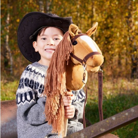 Koń na kiju Hobby Horse HOPPIHORSE A3 Chestnut - brąz, maść kasztanowata Koń na kiju Hobby Horse HOPPIHORSE A3 Chestnut - brąz, maść kasztanowata