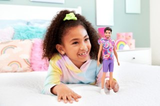 Lalka Barbie Stylowy Ken, brunet z krótką brodą