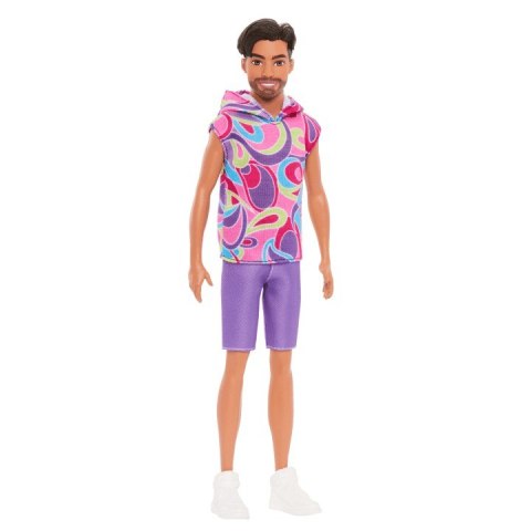 Lalka Barbie Stylowy Ken, brunet z krótką brodą Lalka Barbie Stylowy Ken, brunet z krótką brodą