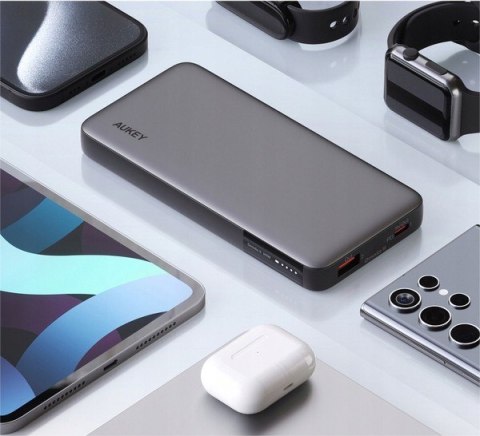 Power Bank PB-Y41 | 10000mAh | 30W | 2xUSB | PD 3.0 QC 3.0 LED Power Bank PB-Y41 | 10000mAh | 30W | 2xUSB | PD 3.0 QC 3.0 LED