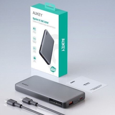 Power Bank PB-Y41 | 10000mAh | 30W | 2xUSB | PD 3.0 QC 3.0 LED Power Bank PB-Y41 | 10000mAh | 30W | 2xUSB | PD 3.0 QC 3.0 LED
