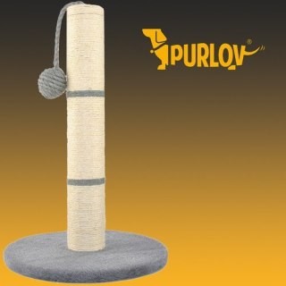 Drapak dla kota - słupek szary 45cm Purlov