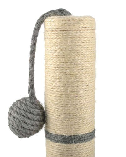 Drapak dla kota - słupek szary 45cm Purlov Drapak dla kota - słupek szary 45cm Purlov
