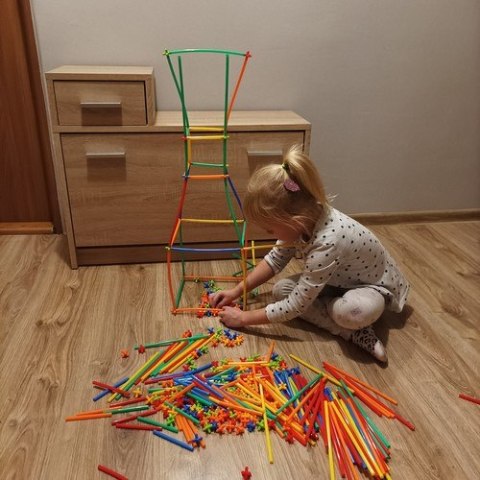 Klocki - słomki - zestaw 408el. 22408 Kruzzel