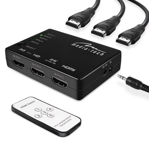 Przełącznik HDMI 5-portowy Przełącznik HDMI 5-portowy
