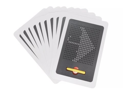 Tablica + kulki magnetyczne + rysik z magnesem Kruzzel Tablica + kulki magnetyczne + rysik z magnesem Kruzzel