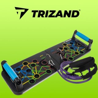 Deska/uchwyt do pompek z linkami Trizand