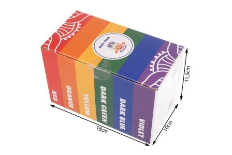 Kolorowy proszek Holi- zestaw 6x100g Holi Cow