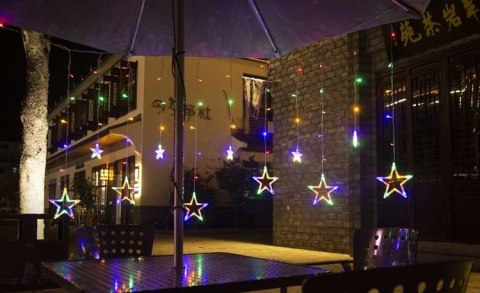 Kurtyna świetlna 138 LED - multicolor 31V KŚ11316 Iso Trade